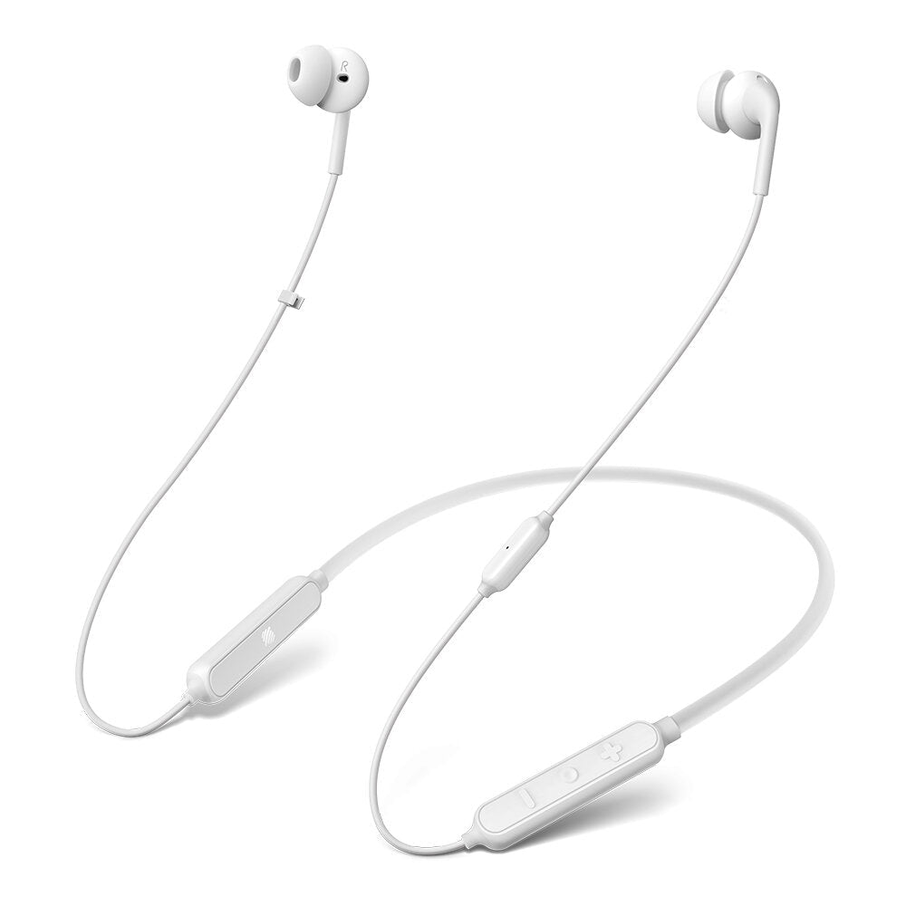 Wireless Bluetooth V5.0 Earphones WAVE Neckband Headphones Stereo Noise Reduction IPX5 Waterproof Sports Headset with Mic