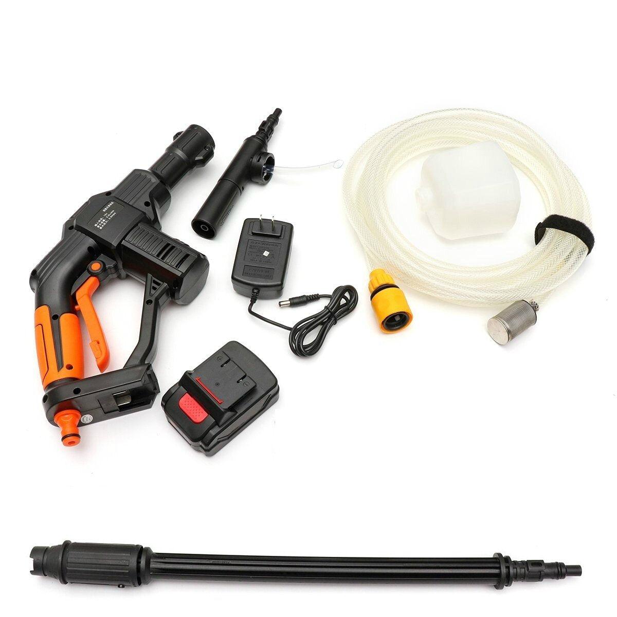 20V High Pressure Car Washer Wireless Auto Spray Water Gun Car Cleaning Tool Handheld Cleaner Washing Machine