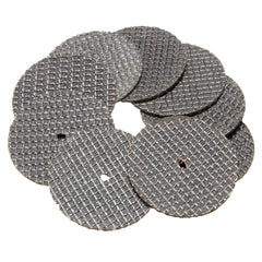 50Pcs Black Cutting 32mm Wheel Disc with 2 Mandrel Bit For Dremel Rotary Tool Set