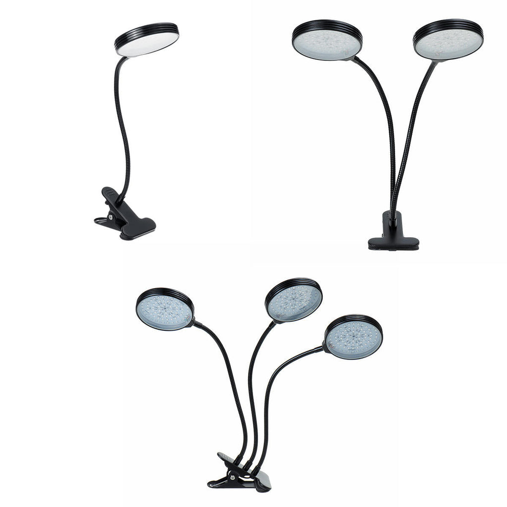 234 LED Plant Grow Light Lamp Bulb With Desk Clip Flower Indoor Seed