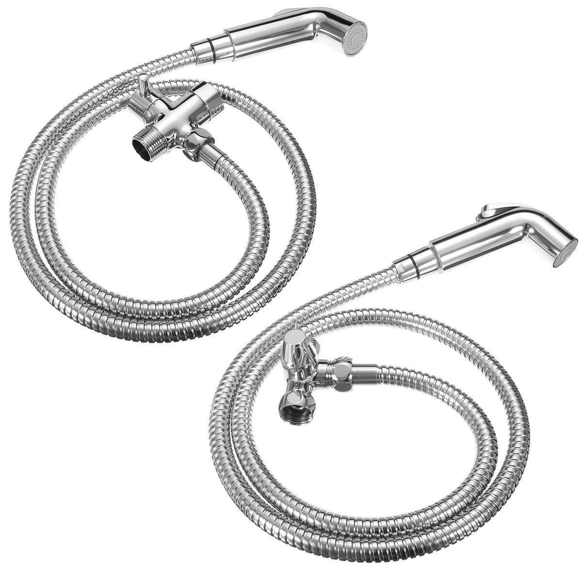 ABS Handheld Sprayer Bathroom Washroom Shower Bidet Spray Kit For Toilet Cleaning