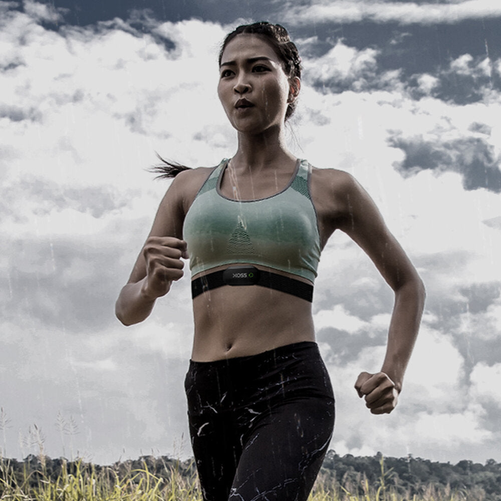 Sports Heart Rate Sensor Monitor Chest Strap ANT+ Bluetooth Wireless Waterproof Smart Heart Sensor Strap