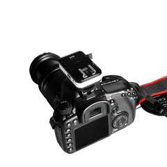 Wireless Transmitter Receiver Flash Trigger with 3.5mm Adapter Compatible Canon Nikon