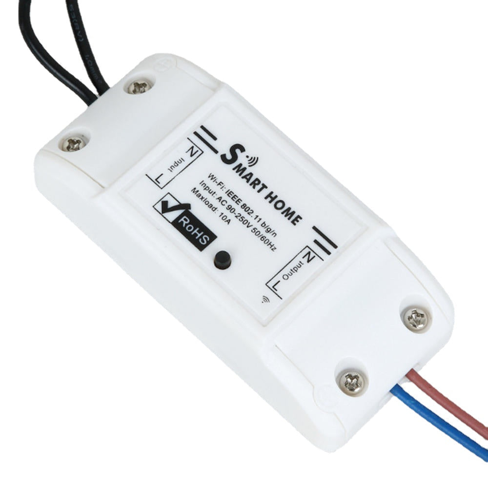 Basic WiFi10A Smart Switch Wireless Home Automation Relay Module Tuya APP Remote Light Control Work With Alexa Google Home