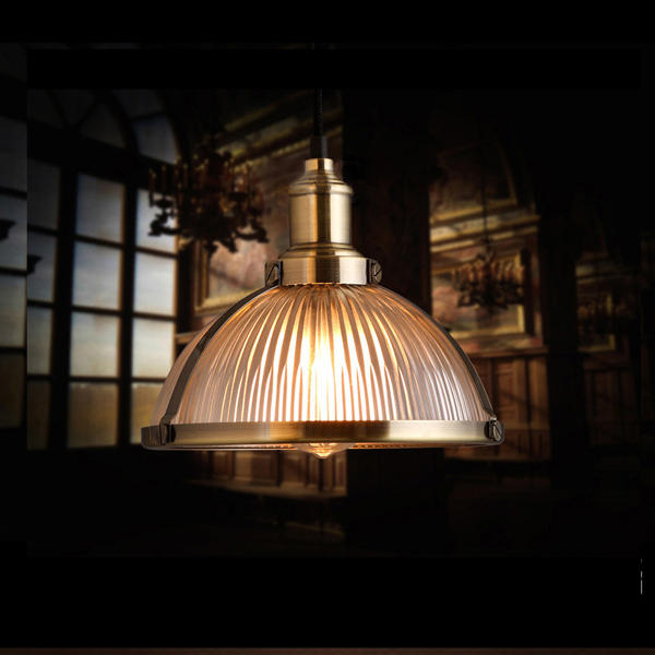 Retro Industrial DIY Glass Vintage Ceiling Light Chandelier Pendant Lamp Fixture AC110-240V