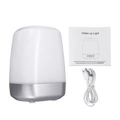 Smart Colorful Touch Control Sunrise Alarm Clock Wake Up Light Bedside Desk Lamp
