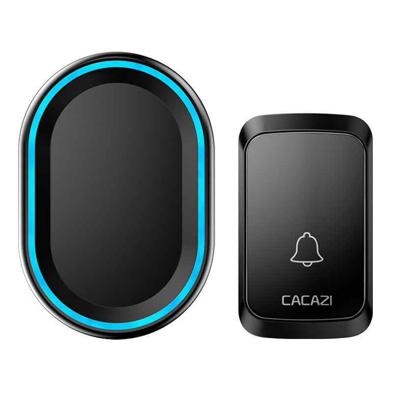 Wireless Doorbell 300M Remote Waterproof Door Ring Bell 60 Chimes 5 Volume 0-110DB US EU Plug Door Bell