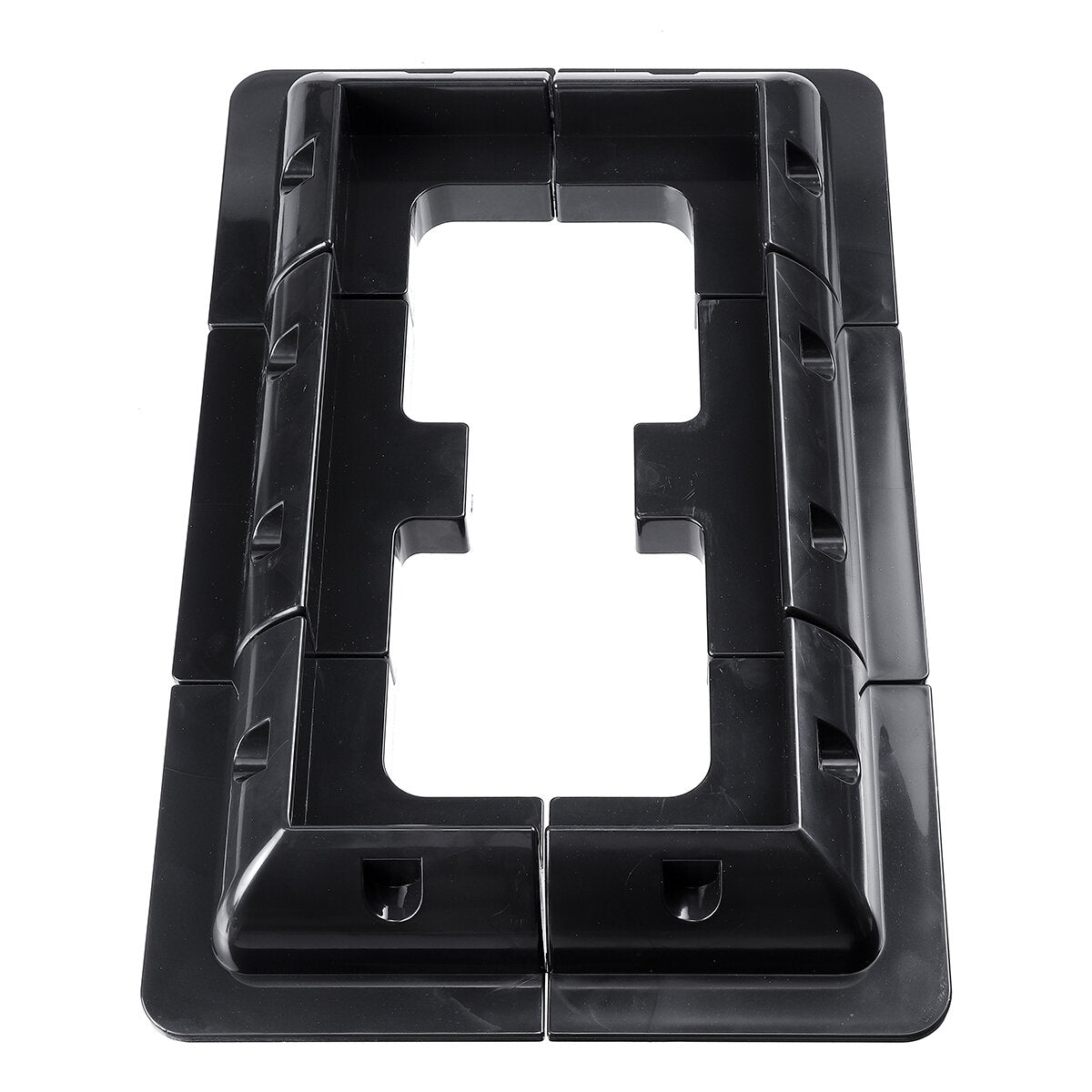 6pcs Solar Panel ABS Corner Cable Mounting Corner Bracket Roof Mount