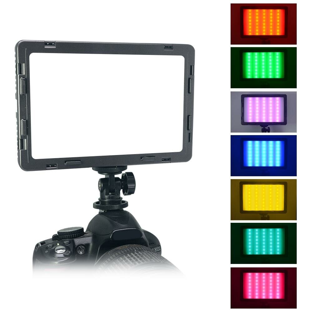 Dimmable LED Video Light Fill Light Lamp for DSLR Camera DV Camcorder
