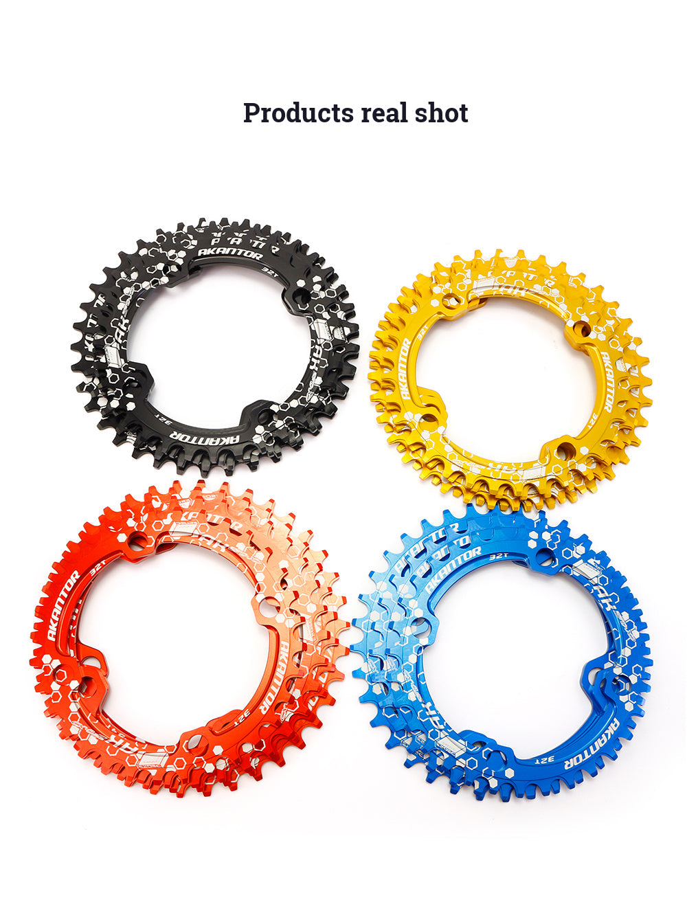 32/34/36/38T Mountain Bike Discs Bike Components Round Narrow Wide Chainring Bicycle Chainwheel