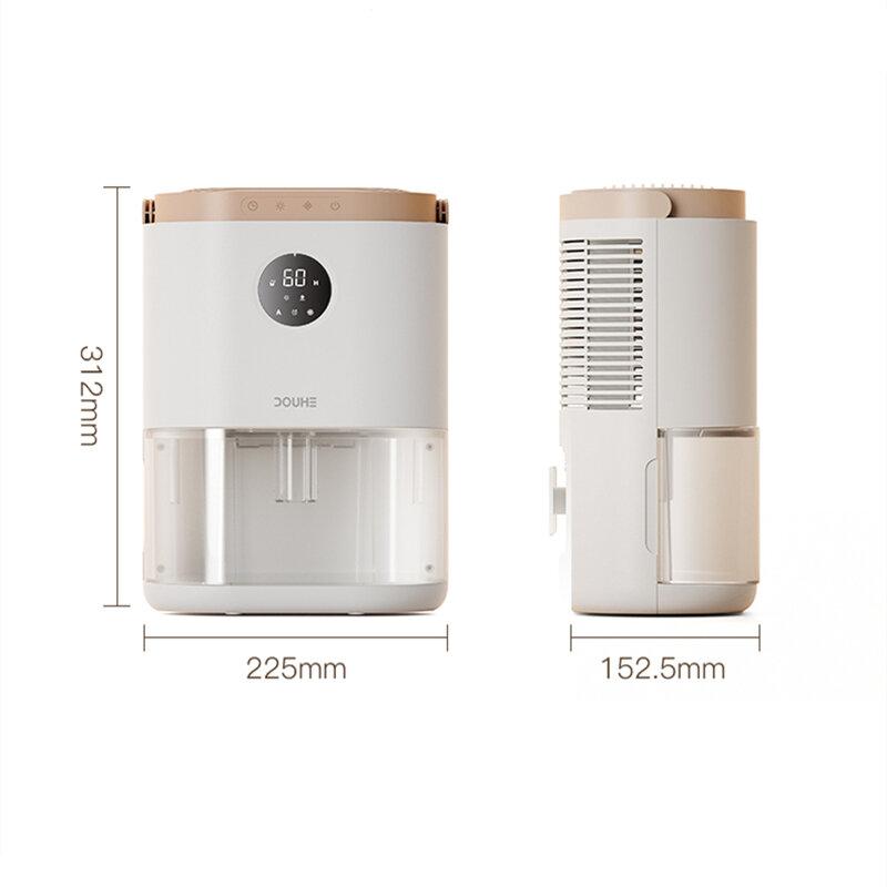 Portable Mini Dehumidifier 3 Modes Dual-Core Condensation Intelligent Constant Temperature Low Noise for Bathroom Bedroom