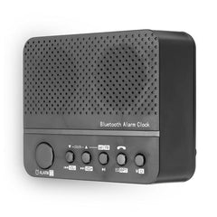 Wireless Alarm Clock Mini Bluetooth Speaker With Card Play FM Radio