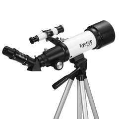 Portable 336X Travel Telescope Observing PlanetsTelescope 300mm Astronomical Refractor With Tripod & Finder Scope