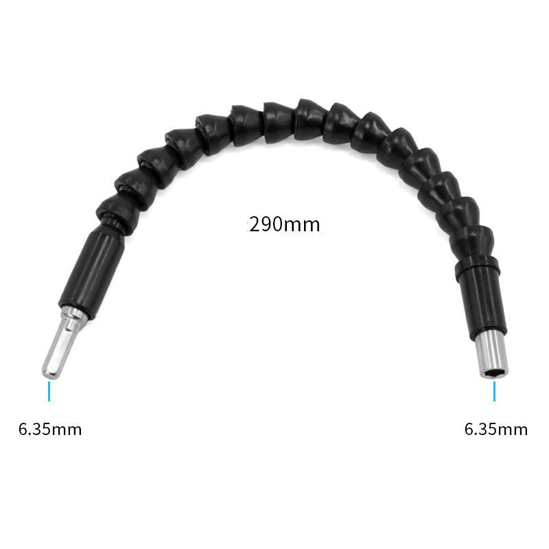 8PCS 1/4 Inch 105 Degree Right Angle Drill Bit + Extension Bar Hex Shank Screwdriver Bit Holder+Impact Socket Square Nut Driver Bit+Flexible Bit