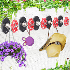 Industrial Wall Hook Rustic Iron Pipe Mounted Metal Towel Coat Hanger