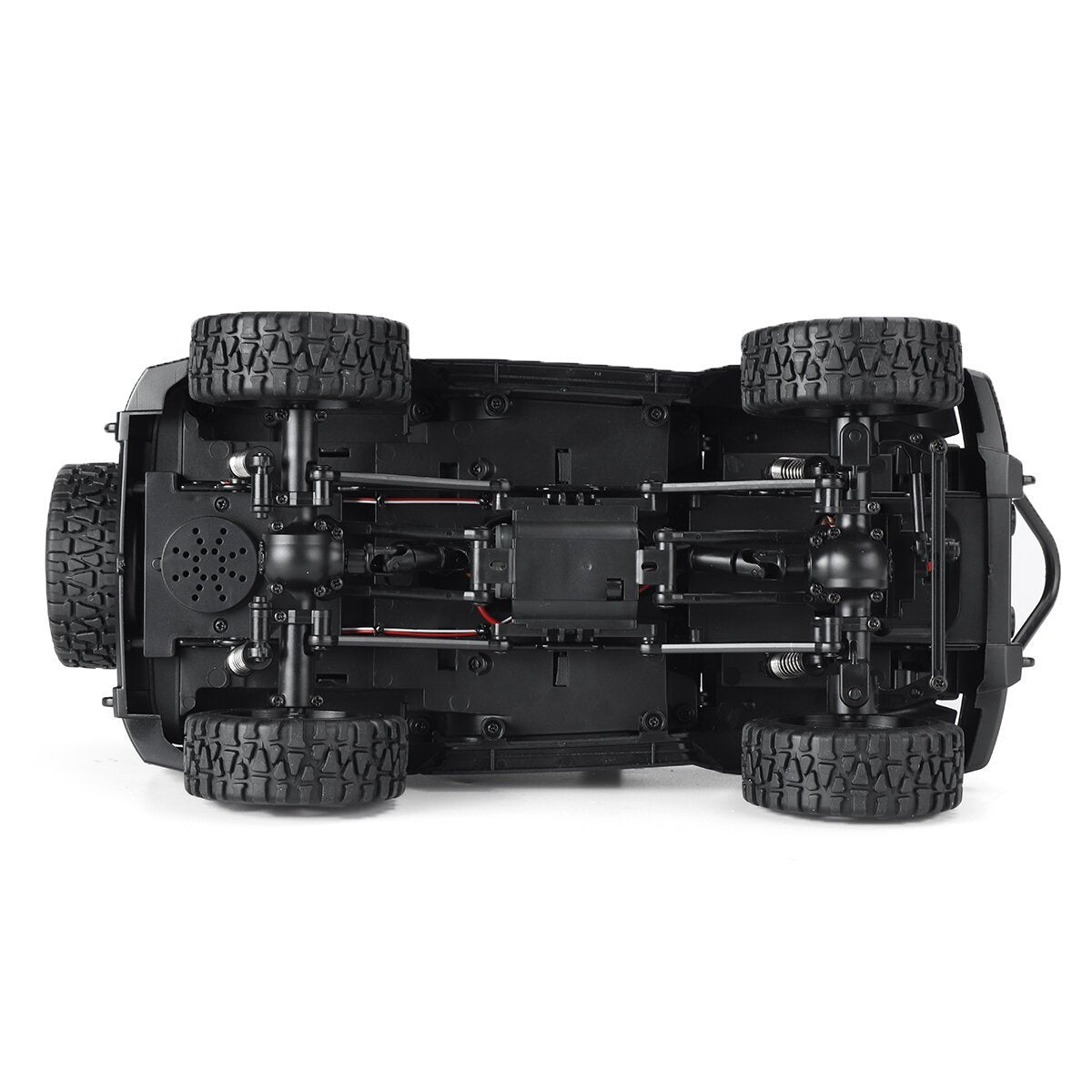 2.4Ghz 4WD RC Car For Jeep Off-Road Vehicles With LED Light Climbing Truck RTR Model Two Battery