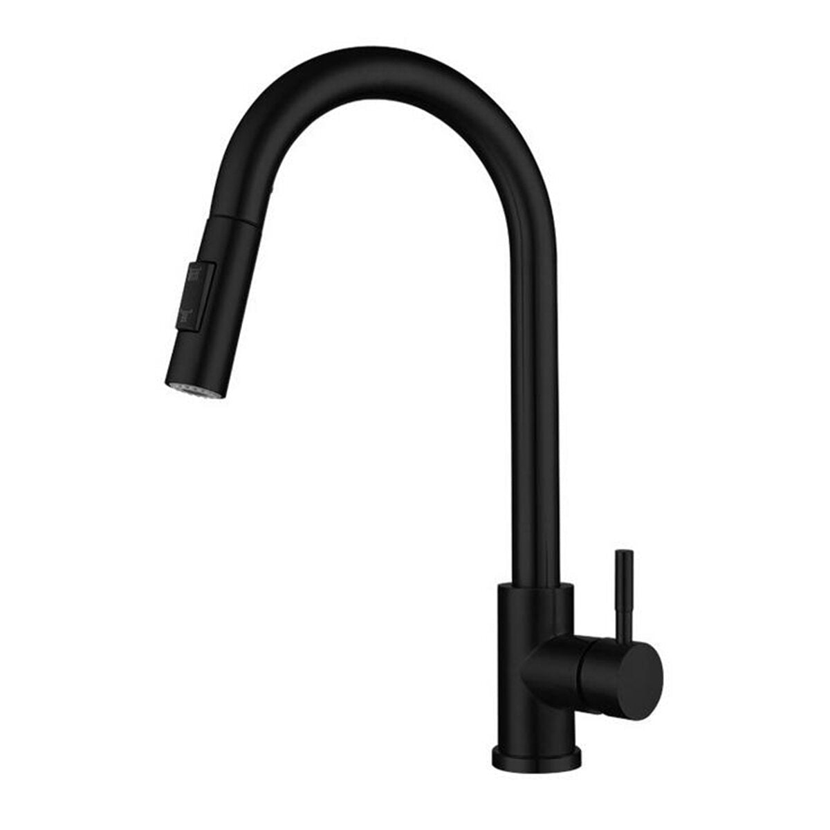 Kitchen Touch Sensor Stainless Steel Faucet Dish Basin Pull-Out Rotary Household Hot And Cold