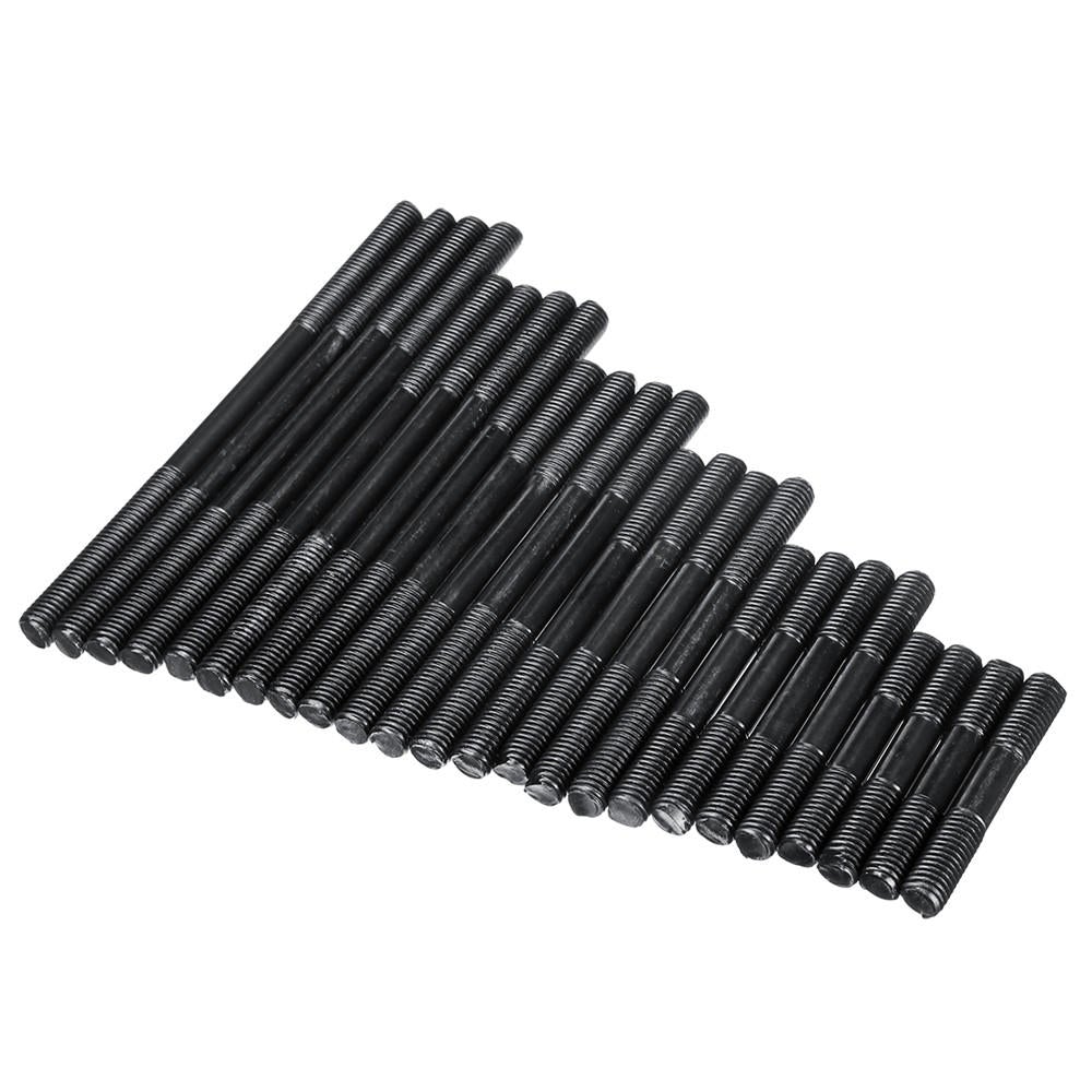 58pcs Clamping Tools Kit For Milling / Drilling M12 Studs 14mm Slot Step Block Set