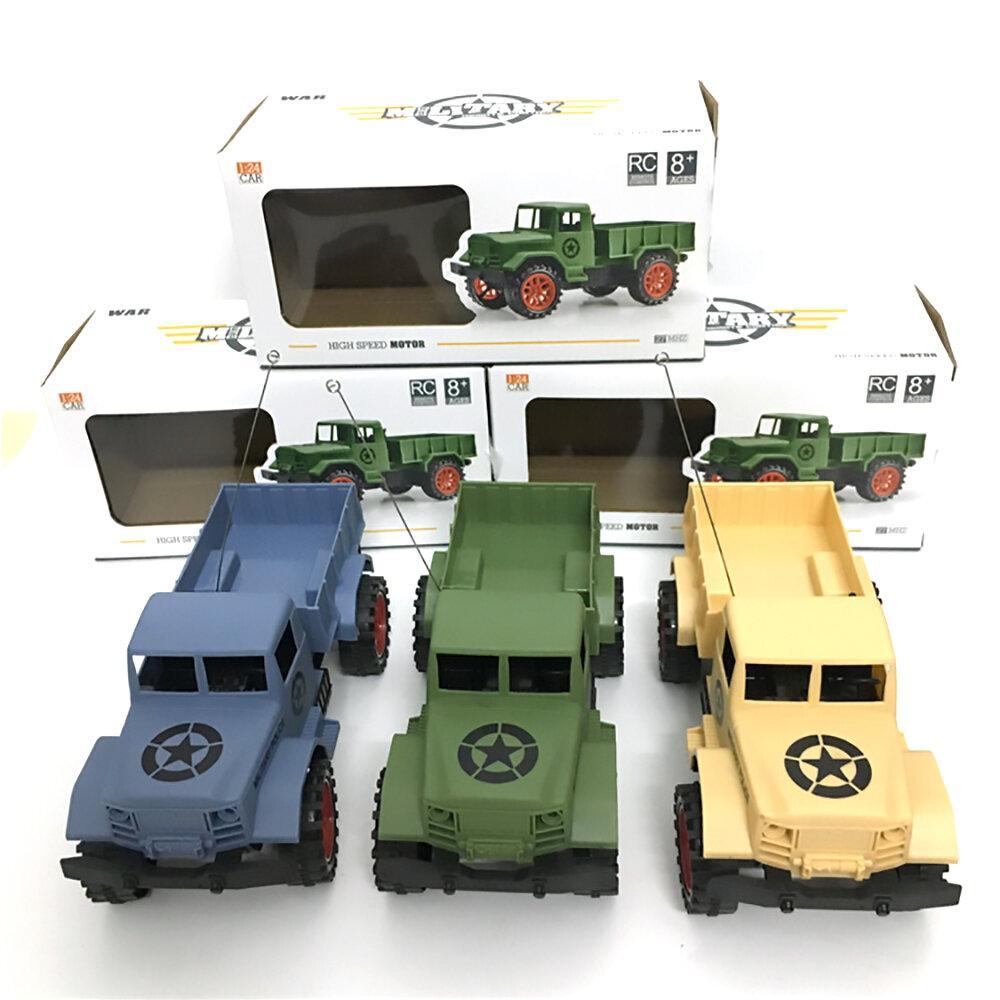 27Mhz 4WD Crawler Off Road RC Car RTR Vehicle Models Military Truck