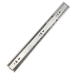 Cabinet Damping Slide Rail Three-section Thickened Stainless Steel Guide Drawer Buffer Mute Side