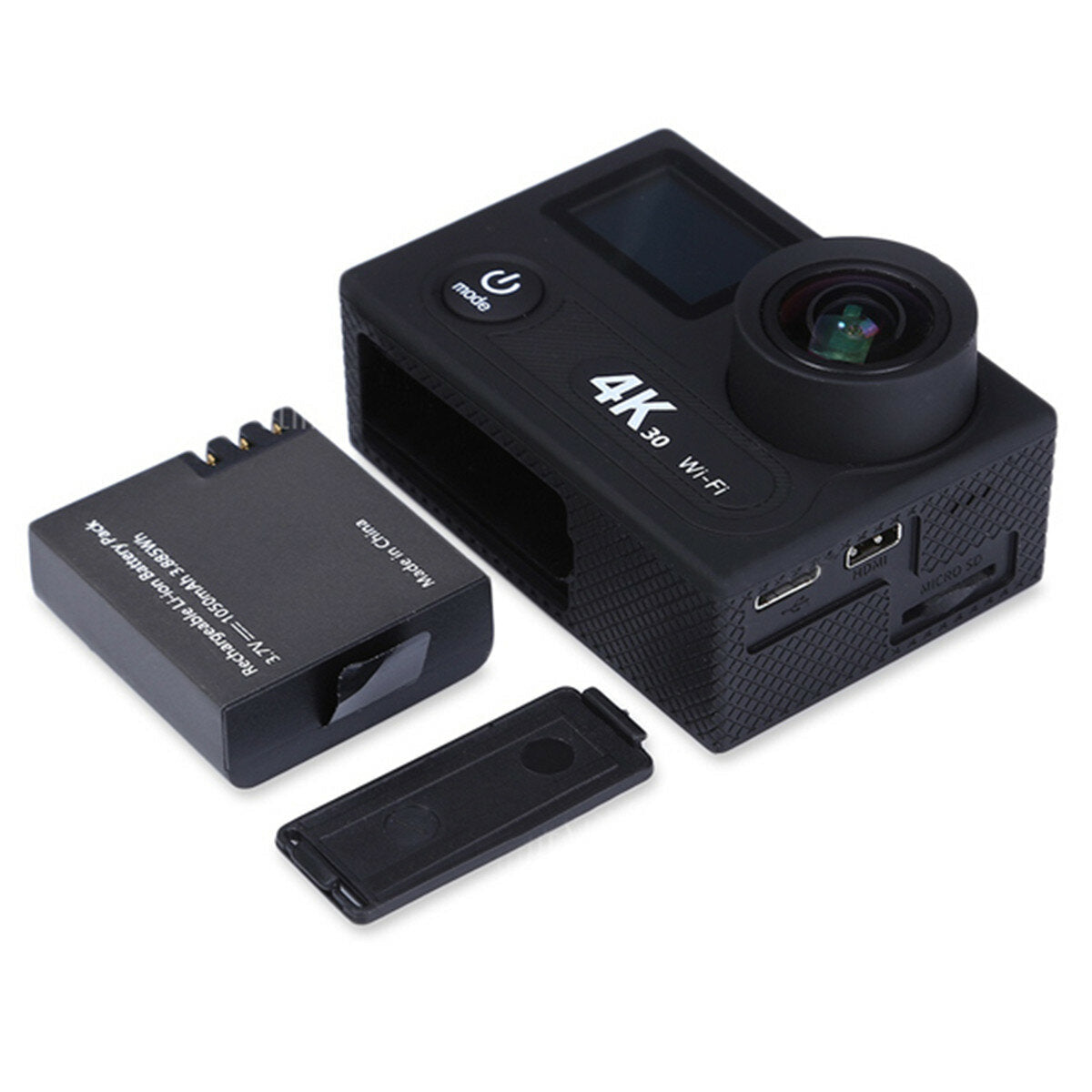 Sport Action Camera DV VR 4K Ultra HD Dual Screen WiFi 2.4G Controller