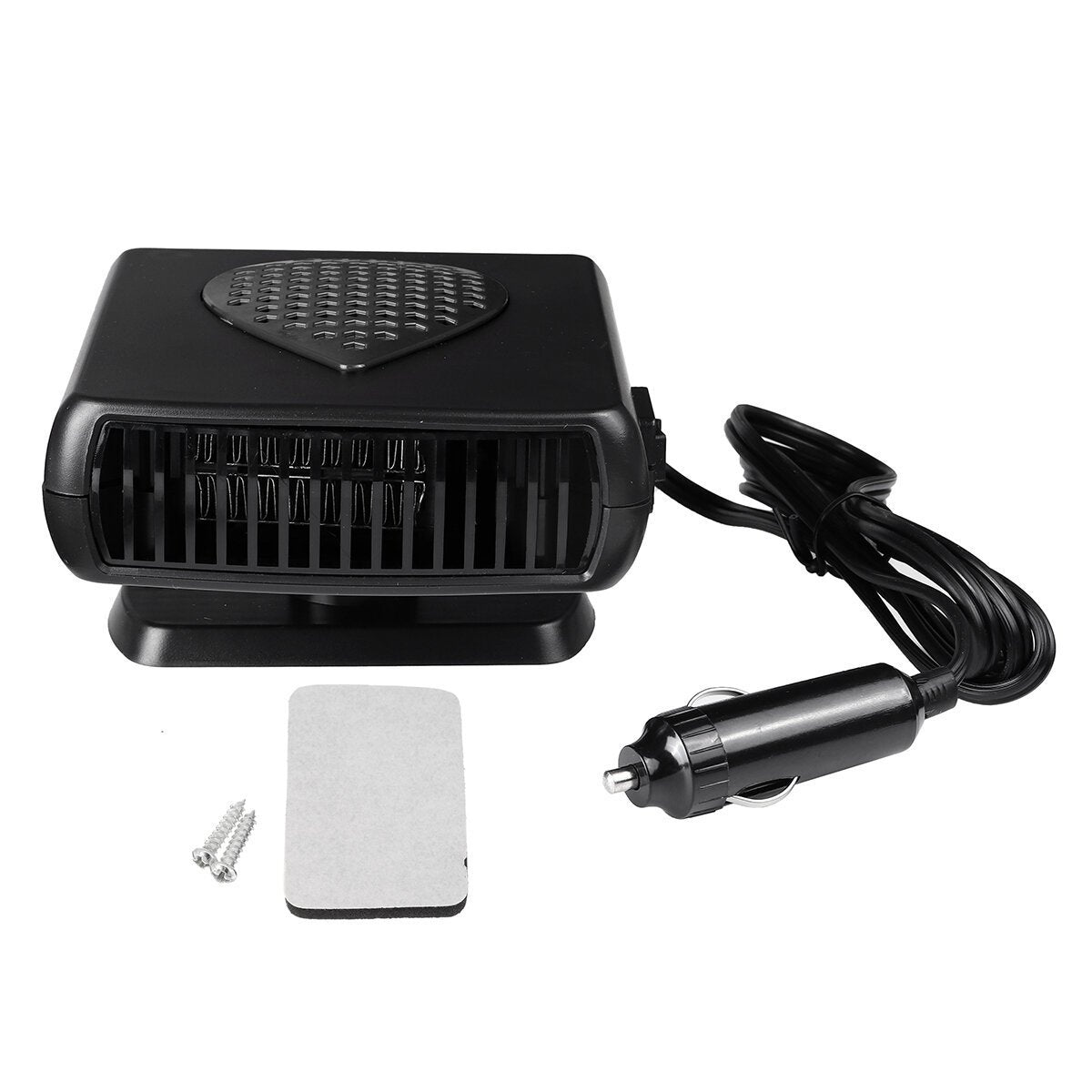 150W Car Heater Heating Cooling Fan Defroster Demister Purify 2 Speeds 360 Rotation Low Noise