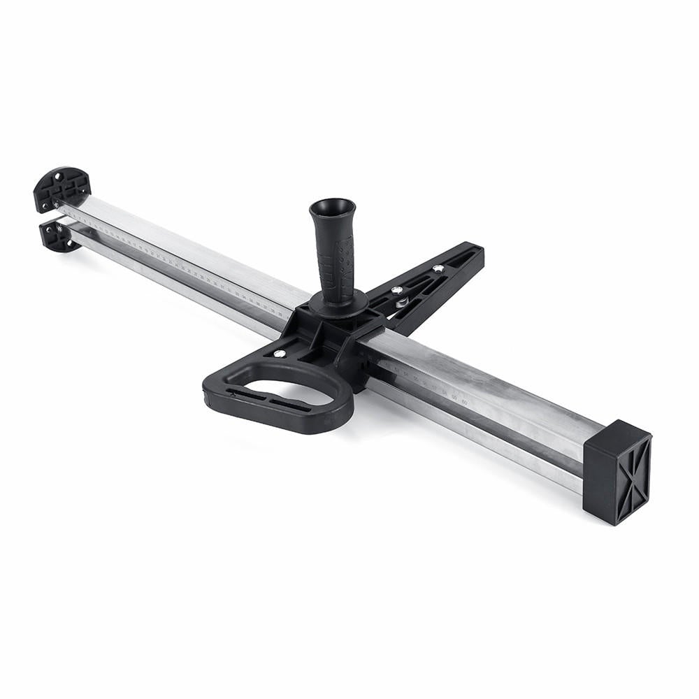 Manual Gypsum Board Cutter Hand Push Drywall Artifact Tool 2-60cm Cutting Black