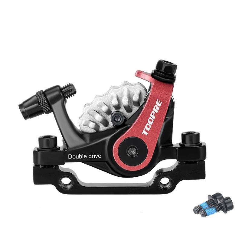 MTB Bicycle Mountain Bike Dual Drive Disc Brake Groupset Universal Electric Bicycle Scooter Bilateral Piston Drive Brake Caliper