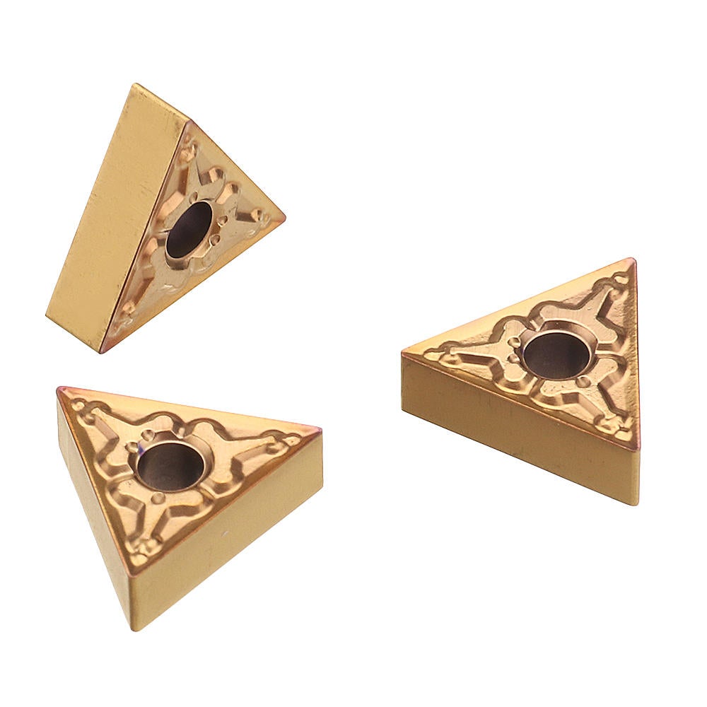 10pcs TNMG160404 TM CVD External Turning Tool Carbide Insert Cutting for DTGNR/L