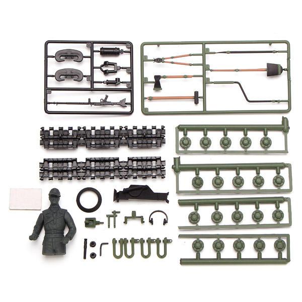Plastic Version 1/16 2.4G 3869-1 Jagpanther German RC Tank Destroyer