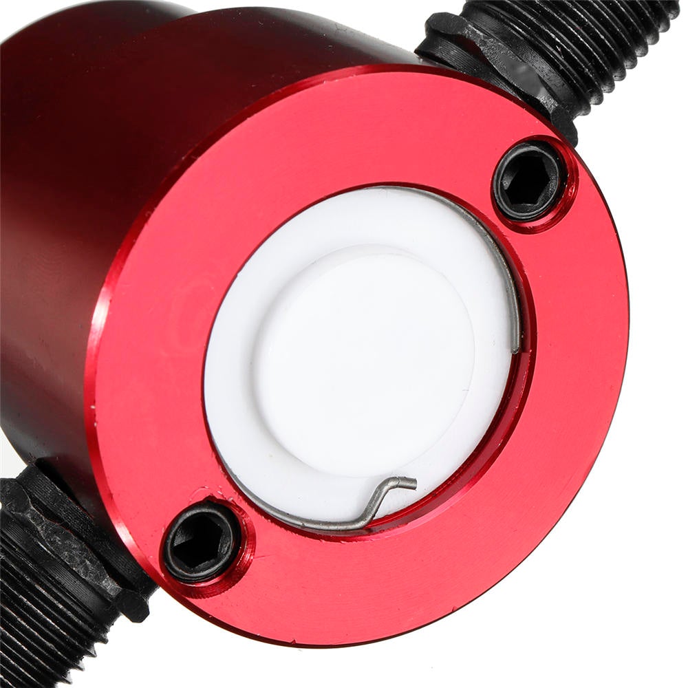 Red Double Head Sheet Metal Nibbler Cutter Drill Attachment Metal Sheet Cutter for Electric Drill