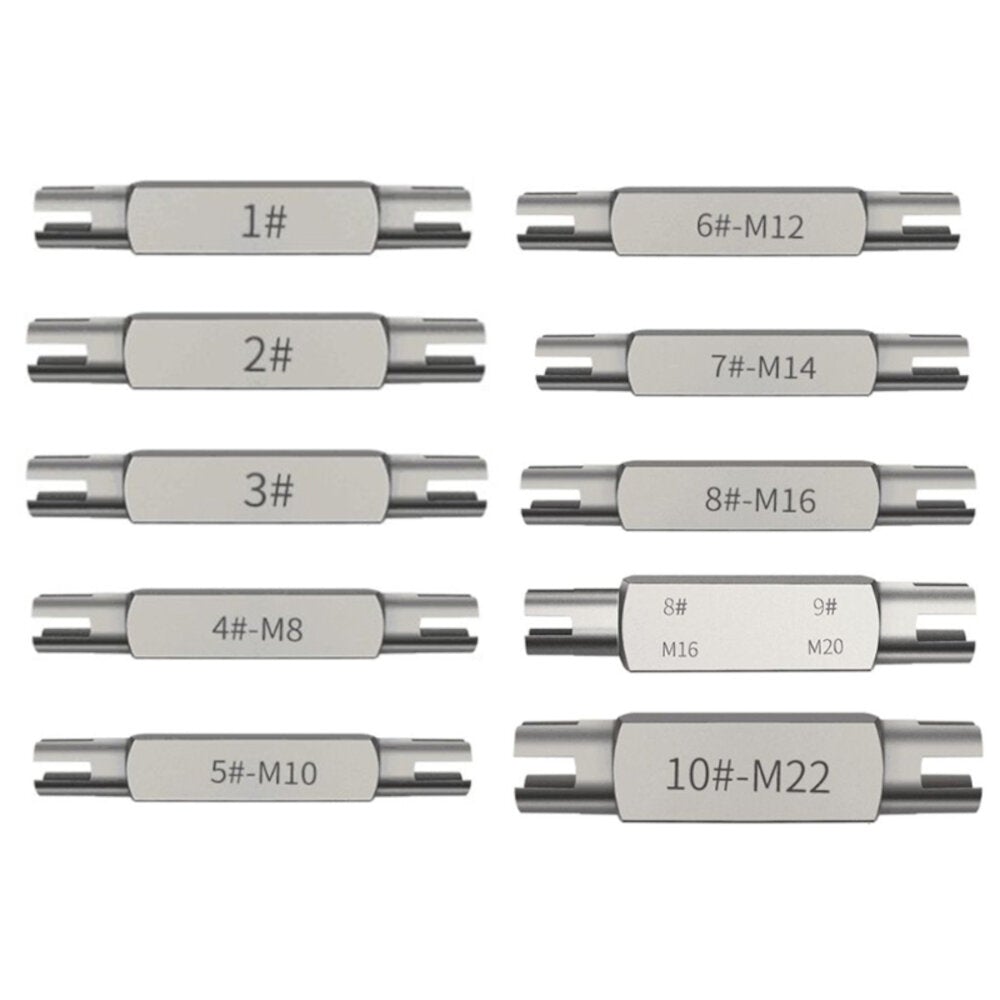 Double-end Screw Tap Extractor Multi-size Broken Head Tap Remover