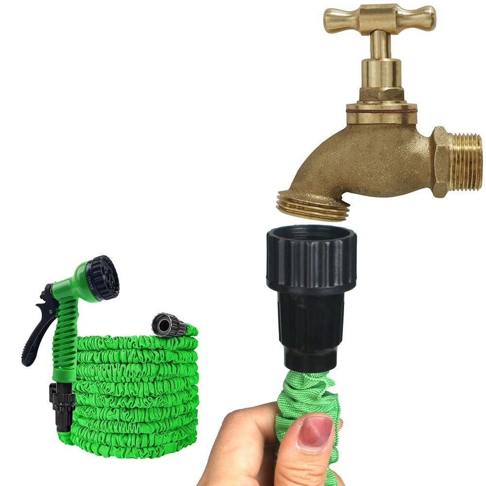 23M / 75ft Garden Hose Upgrade Expandable Magic Flexible Water Hose Plastic Hoses Pipe
