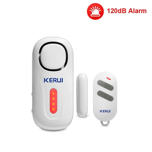 Wireless Door Window Entry Security Burglar Sensor Alarm PIR Magnetic Smart Home Garage System Remote Control