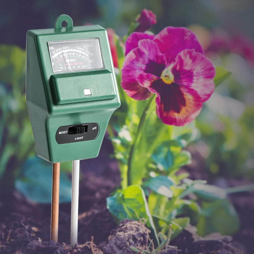 3 in 1 PH Sunlight Hydroponics Analyzer Smart Wood Soil Moisture Meter Sensor Kit