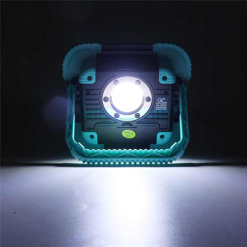 Portable LED Work Light USB Rechargeable 360Adjustable Flashlight w/ Light Bulb