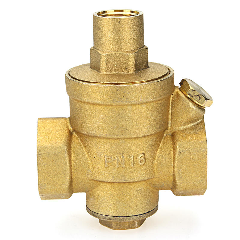 Brass Adjustable Water Heater Pressure Reducing Valve 1/2" 3/4" 1" 1-1/4" 1-1/2" 2" Safety Relief Valve Pressure Regulator Controller