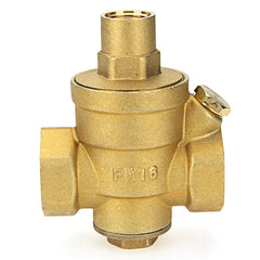 Brass Adjustable Water Heater Pressure Reducing Valve 1/2" 3/4" 1" 1-1/4" 1-1/2" 2" Safety Relief Valve Pressure Regulator Controller