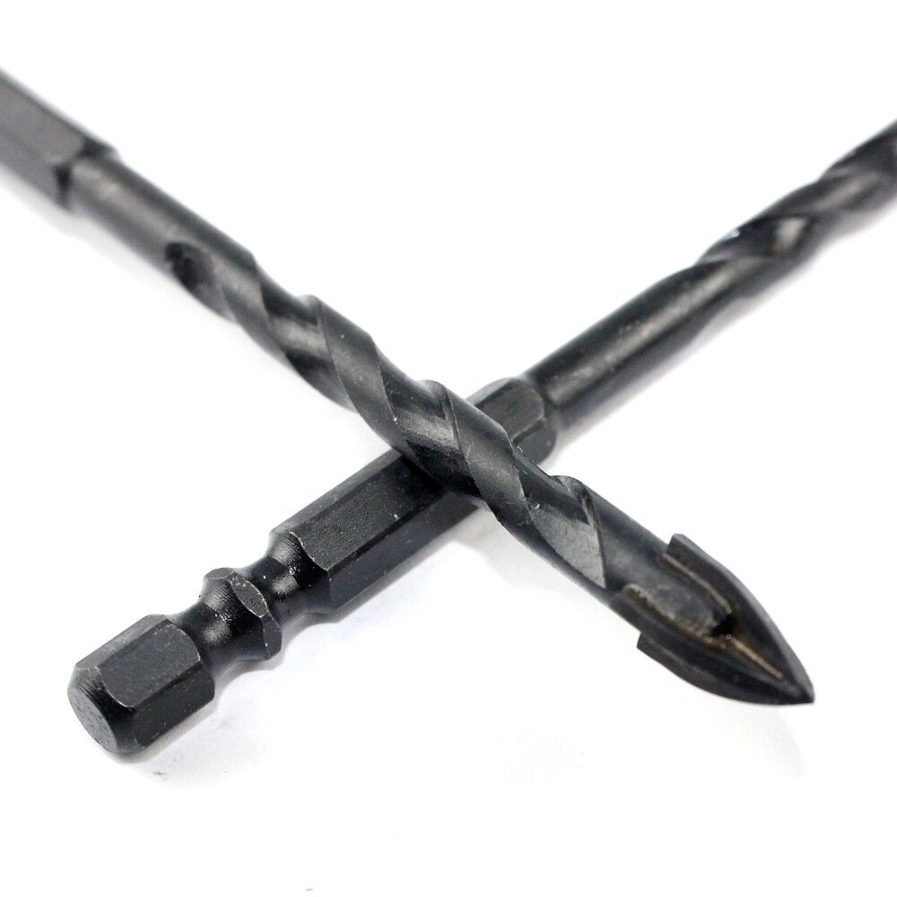 5-12mm 4 Flutes Triangle Overlord Drill Hole Saw Cutter Electric For Tile Concrete Glass Marble
