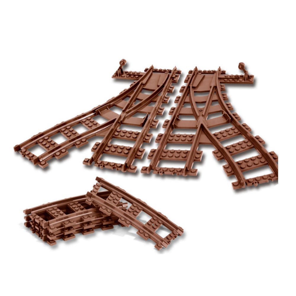 Classic Electric Train Track Blocks Set Toys for Kids Gift