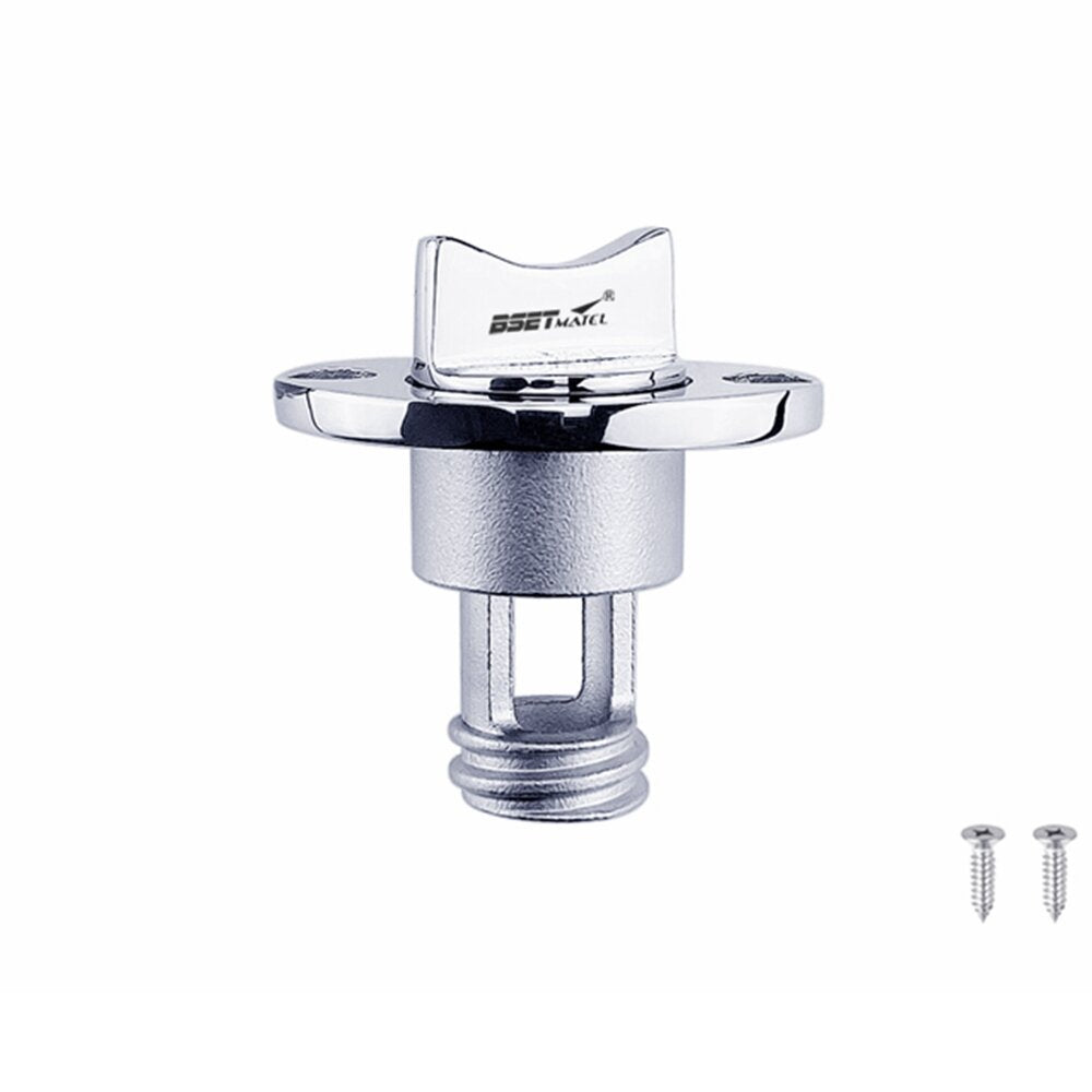 25mm 1'' Stainless Steel 316 Boat Garboard Transom Hull Drain Plug Socket Bung Hole Drainage Kayak Canoe Accessories