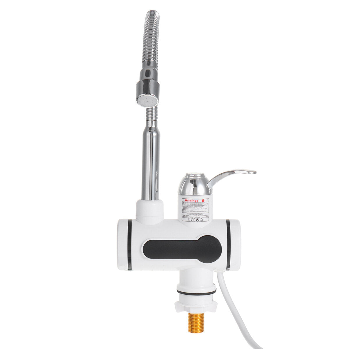 3000W Instant Hot Water Tap Electric Faucet Heater Kitchen With Temperature Display