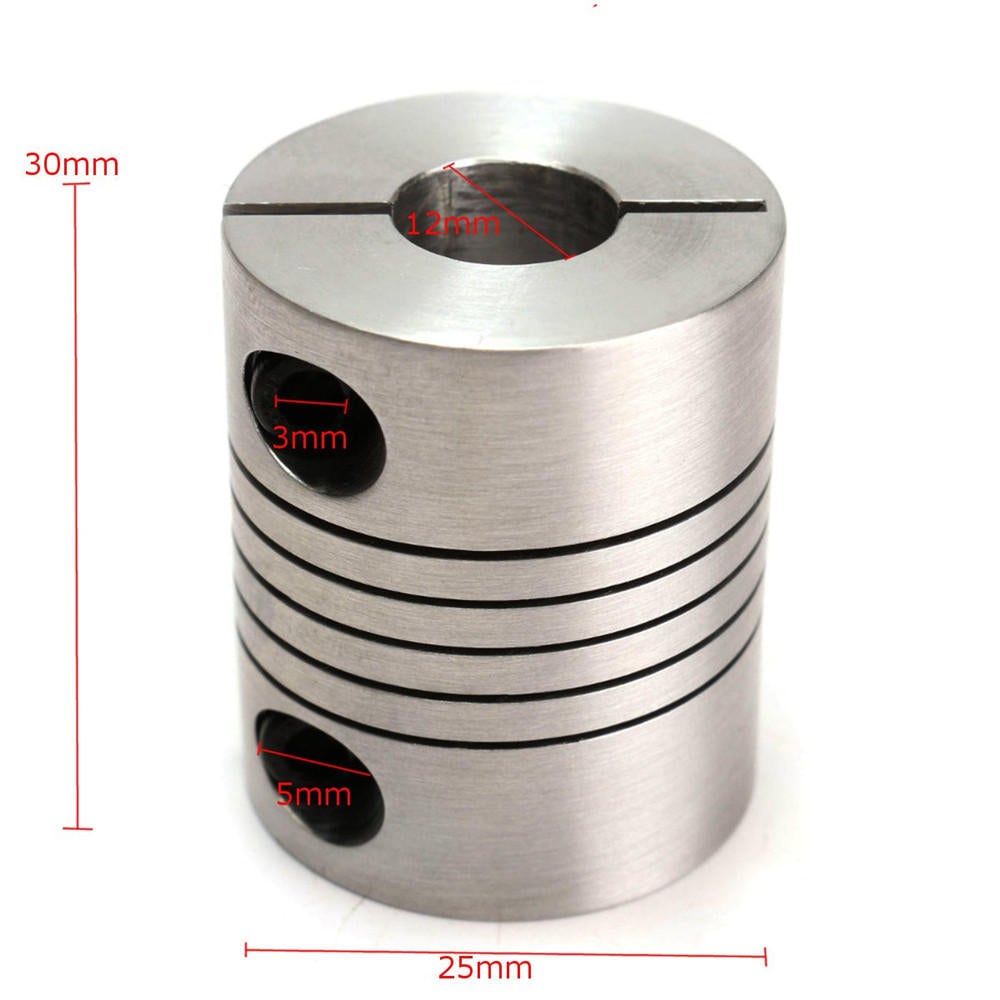 10x12mm Coupler Coupling for SFU1605 Ball Screw Stepper Motor Shaft Coupler