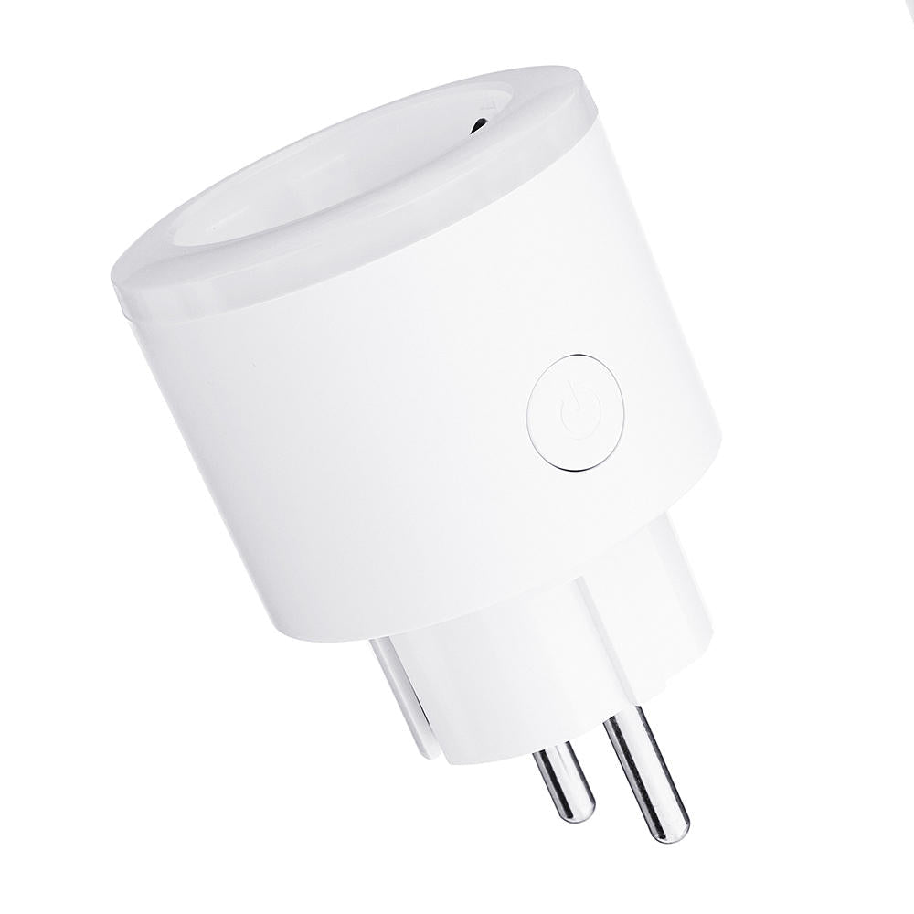Electricity Statistics RGB Scene Light Smart Wifi Socket Mobile Phone Timer Switch 250V 16A EU