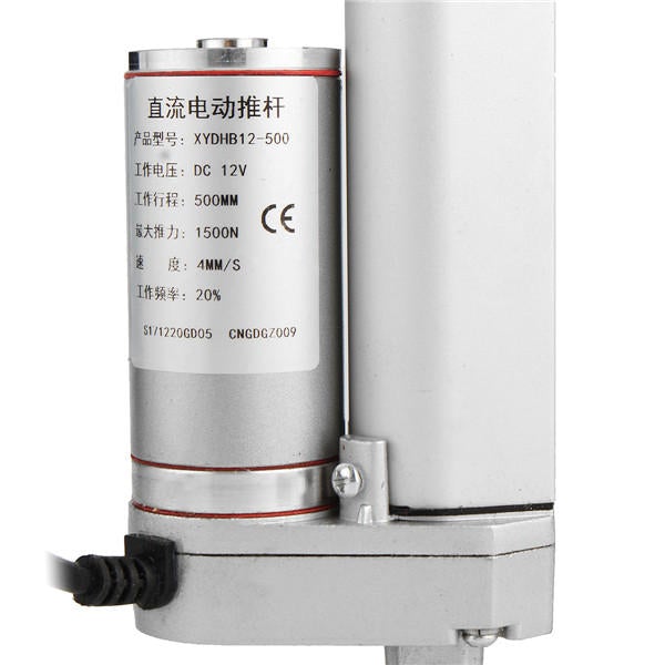 1500N 12V 18/20 Inch Linear Actuator Adjustable Actuator Tor Opener Linear Actuator Motor