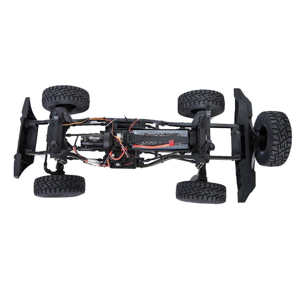 2.4G 4WD 6CH Brushed Waterproof Crawler RC Car Vehicle Models Upgrade Version