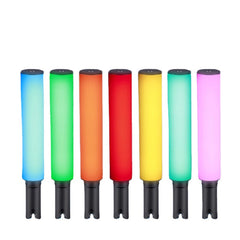 Full Color Tube LED Light Portable Handheld Video Lamp Wand Stick with Magnetic for Photography Video Vlog