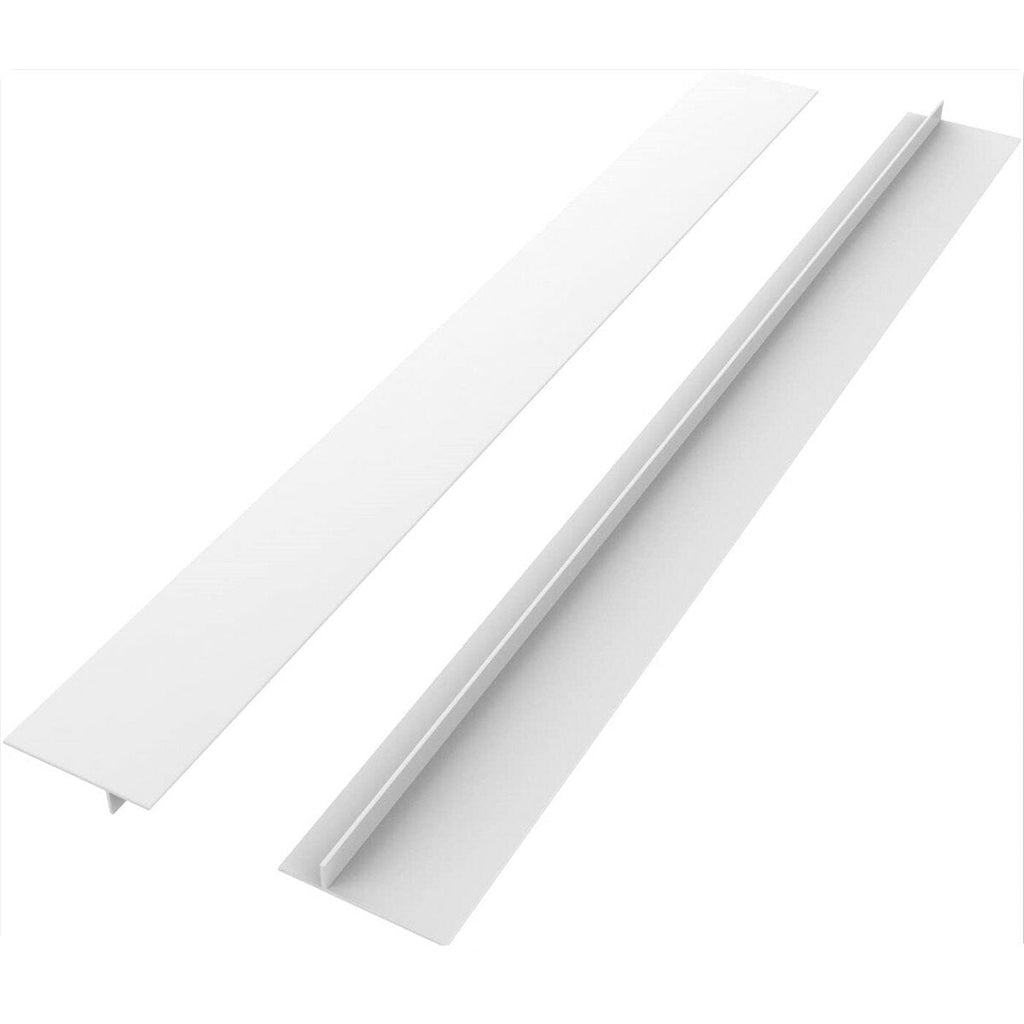 2pcs Silicone Stove Counter Gap Cover Heat Resistant Filler Seals Kitchen 25 Inch