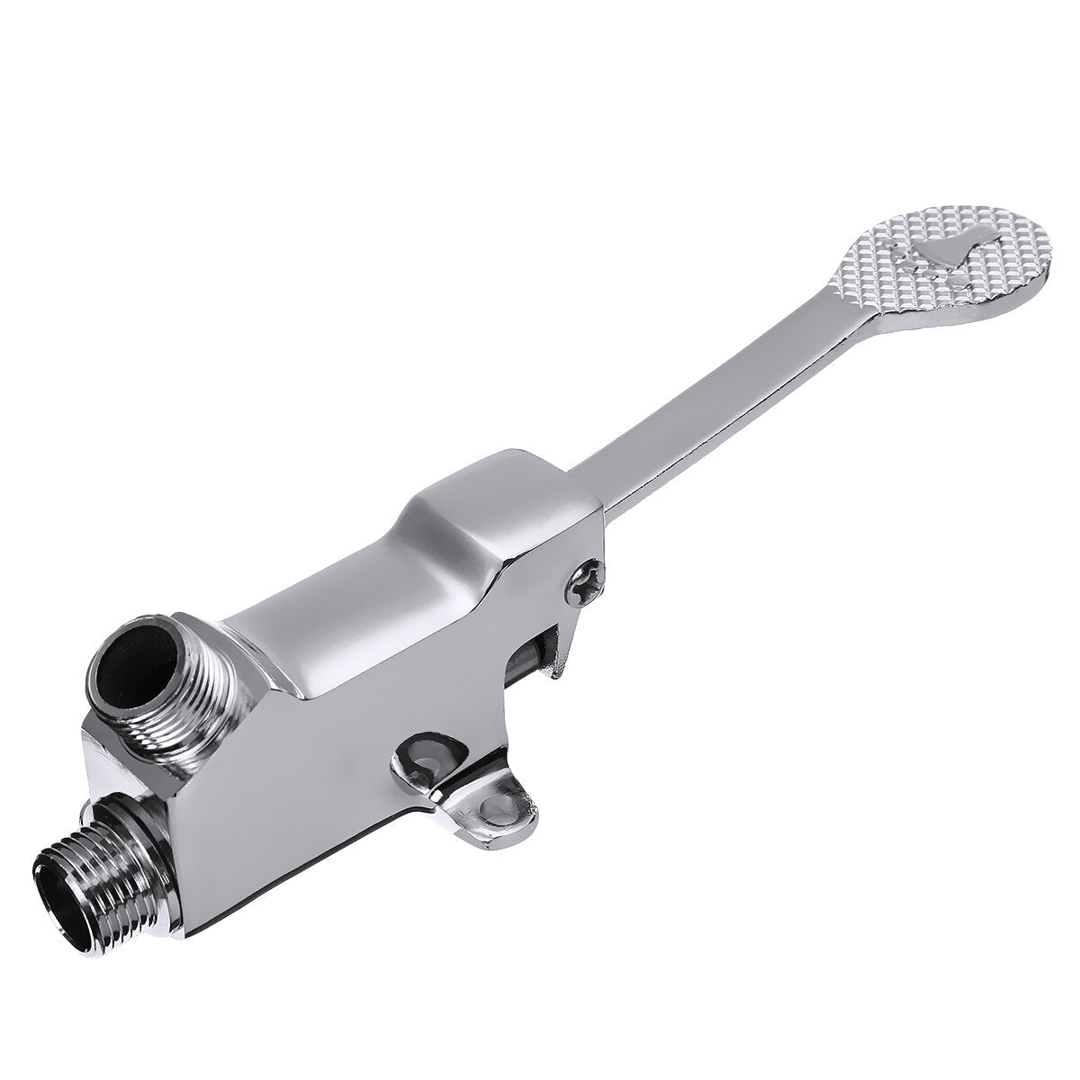 Switch Control By Floor Foot Pedal Valve Copper Bathroom Basin Faucet