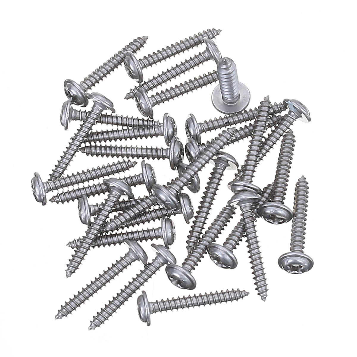 220pcs M3/M4/M5 Stainless Steel 304 Pan Head Phillip Trapper Self Trapping Screw